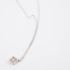 Van Cleef & Arpels Sweet Alhambra White Gold Necklace
