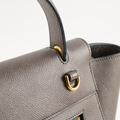 Celine Belt Micro Grey