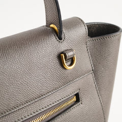 Celine Belt Micro Grey