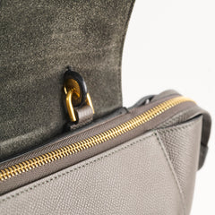 Celine Belt Micro Grey