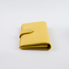 Prada Long Wallet Yellow