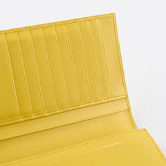Prada Long Wallet Yellow