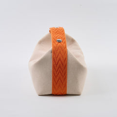 Hermes Bride A Brac PM Orange/Canvas