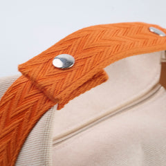 Hermes Bride A Brac PM Orange/Canvas