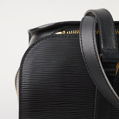 Louis Vuitton Epi Soufflot Shoulder Bag Black (with mini bag)