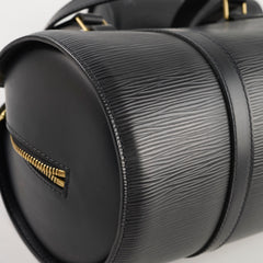 Louis Vuitton Epi Soufflot Shoulder Bag Black (with mini bag)