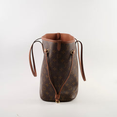 Louis Vuitton Neverfull Inside Out MM Tan Brown