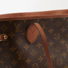 Louis Vuitton Neverfull Inside Out MM Tan Brown
