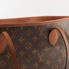 Louis Vuitton Neverfull Inside Out MM Tan Brown