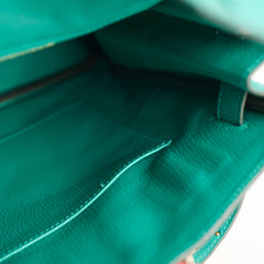 Hermes Birkin 30 Togo Blue Paon - Stamp D