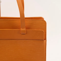 Louis Vuitton Orange Epi Croisette Tote