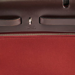 Hermes Herbag 31 PHW Rouge R Square Stamp