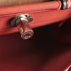 Hermes Herbag 31 PHW Rouge R Square Stamp