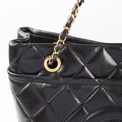 Chanel Timeless CC Shopping Tote Black Caviar GHW