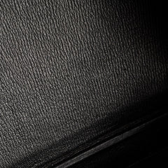 Hermes Birkin 35 Black Fjord Leather G in square (2003)