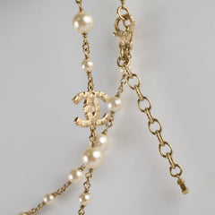 Chanel Pearl/Crystal Necklace 110-120 cm
