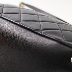 Chanel Timeless CC Shopping Tote Black Caviar GHW