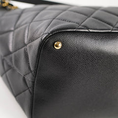 Chanel Timeless CC Shopping Tote Black Caviar GHW