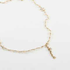 Chanel Pearl/Crystal Necklace 110-120 cm