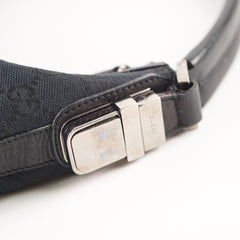 Gucci GG Monogram Hobo Bag Black