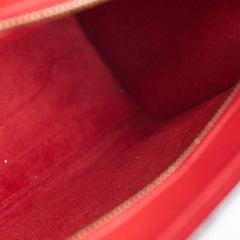 Celine Nano Luggage Tote Bag Red