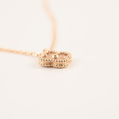 Van Cleef & Arpels Sweet Alhambra Necklace Rose Gold