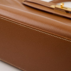 Hermes Kelly 28 Courchevel Gold - Stamp B Square