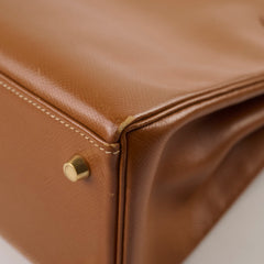 Hermes Kelly 28 Courchevel Gold - Stamp B Square