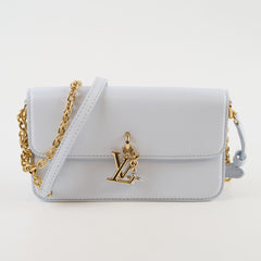 Louis Vuitton Bloom Wallet On Chain Light Blue