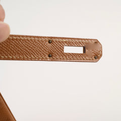 Hermes Kelly 28 Courchevel Gold - Stamp B Square