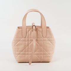 Christian Dior Small Dior Toujours Vertical Tote Bag Power Pink