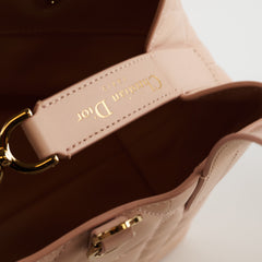 Christian Dior Small Dior Toujours Vertical Tote Bag Power Pink