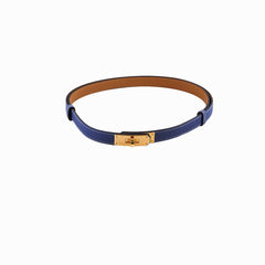 Hermès Kelly Belt Epsom Blue
