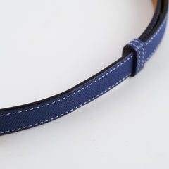 Hermès Kelly Belt Epsom Blue