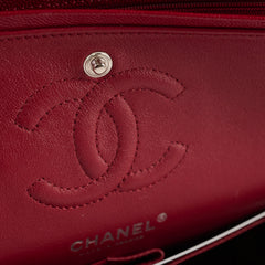 Chanel Small Classic Flap Rasberry Red Caviar 24 Series