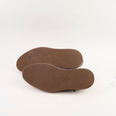 Hermes Mens Lace Up Brogues Suede Navy - Size 42.5