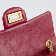 Chanel Hermès Chanel 2.55 Mini Reissue Red 30 series