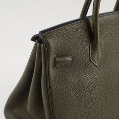 Hermes Birkin 25 Togo Vert Maquis - Stamp Y