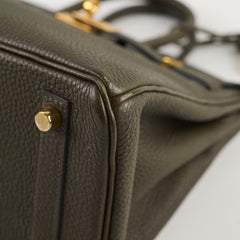 Hermes Birkin 25 Togo Vert Maquis - Stamp Y