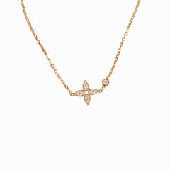 Louis Vuitton Idylle Blossom Pendant, Pink Gold And Diamonds