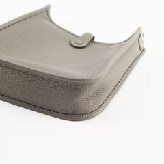 Hermes Mini Evelyn 16 Gris Meyer U Stamp