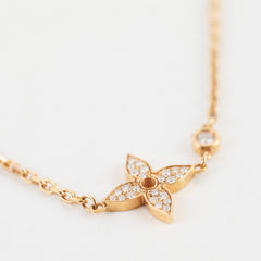 Louis Vuitton Idylle Blossom Pendant, Pink Gold And Diamonds