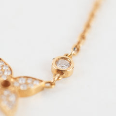 Louis Vuitton Idylle Blossom Pendant, Pink Gold And Diamonds