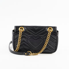 Gucci Small Marmont Bag Black
