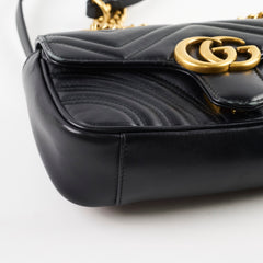 Gucci Small Marmont Bag Black