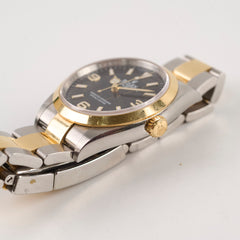 Rolex Explorer 36mm Oystersteel Two Toned Black Dial 2023