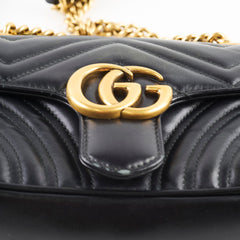 Gucci Small Marmont Bag Black