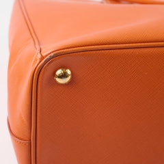 Prada Saffiano Large Galleria Tote Orange