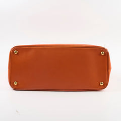 Prada Saffiano Large Galleria Tote Orange