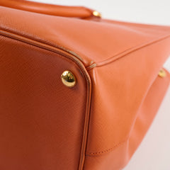 Prada Saffiano Large Galleria Tote Orange